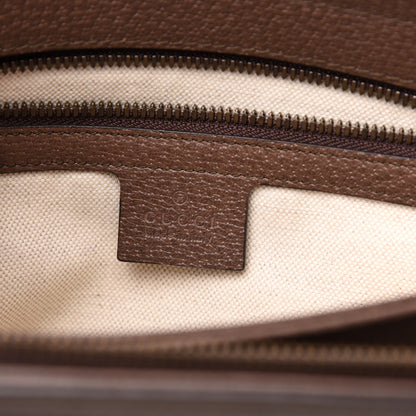 Gucci GG Supreme Monogram Web Medium Ophidia Shoulder Bag Beige New Acero 6 of 11
