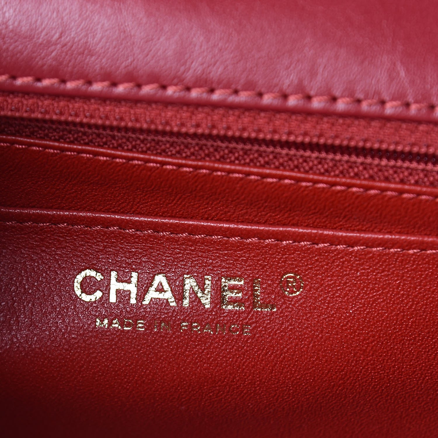 Chanel Aged Calfskin Quilted 2.55 Reissue Mini Flap Red 6 of 10