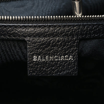 Gucci X BALENCIAGA Supreme Monogram Calfskin Web Medium Jackie 1961 Hobo Black 6 of 11