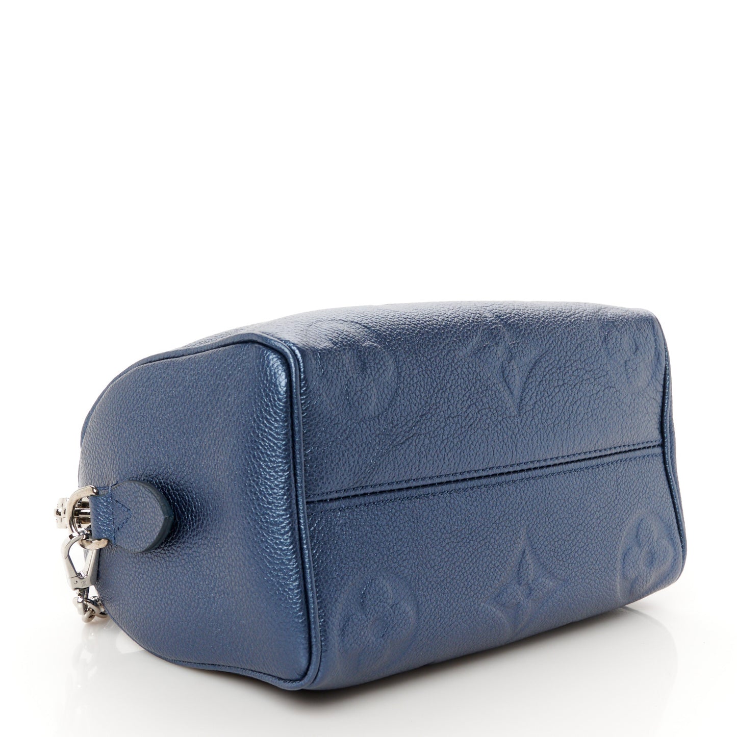 Metallic Empreinte Monogram Giant Speedy Bandouliere 20 Navy Nacre