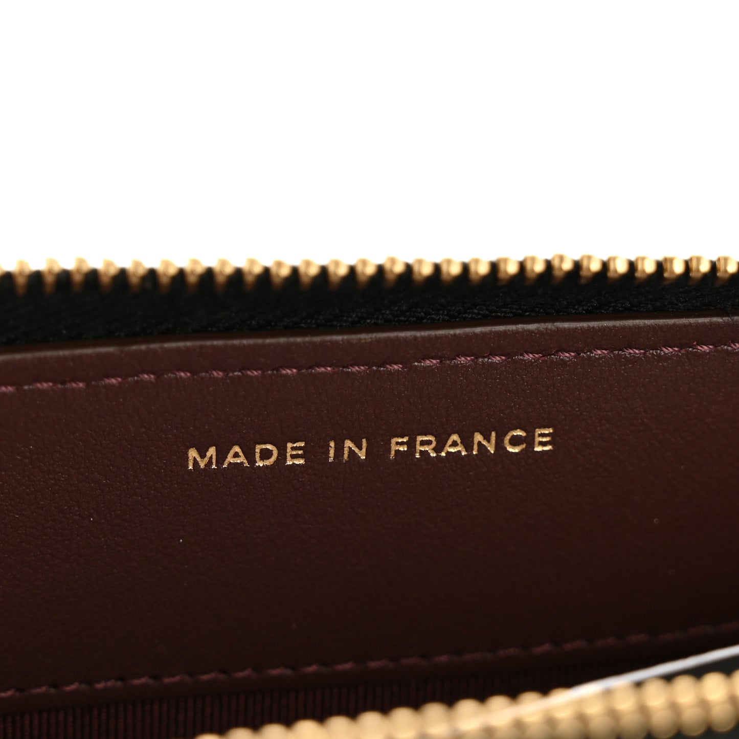 Caviar Quilted Large Gusset Zip Around Wallet Black