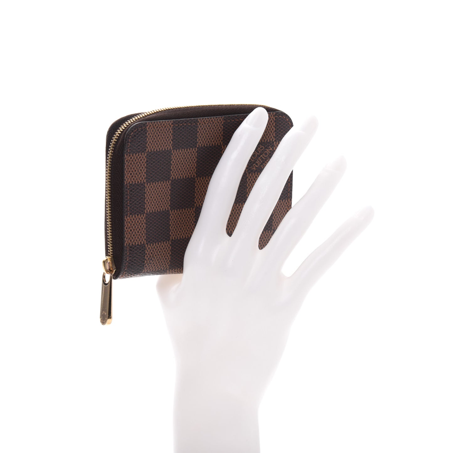 Damier Ebene Zippy Coin Purse