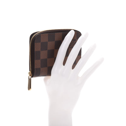 Louis Vuitton Damier Ebene Zippy Coin Purse 2 of 13
