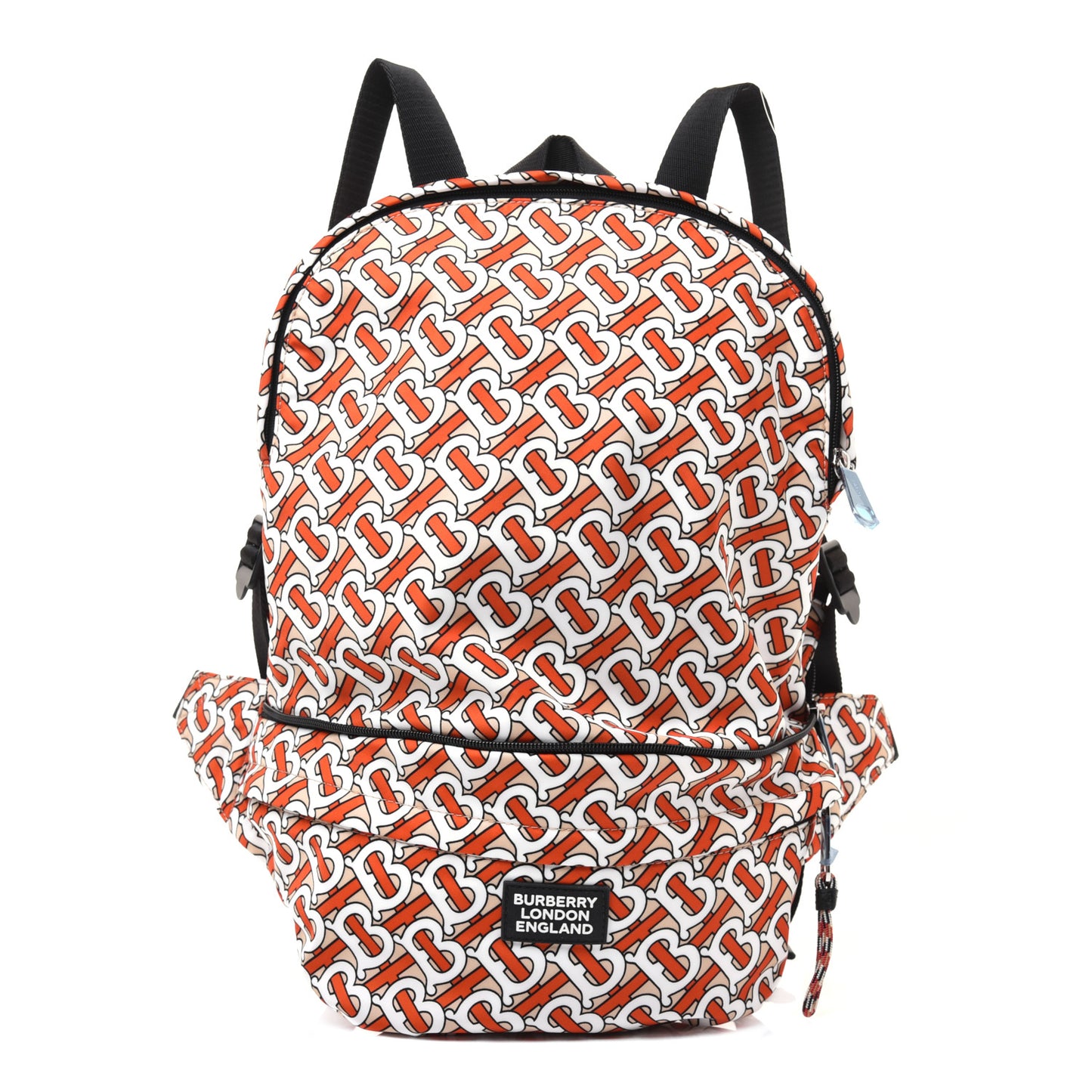 Nylon Monogram Convertible Bum Bag Vermilion