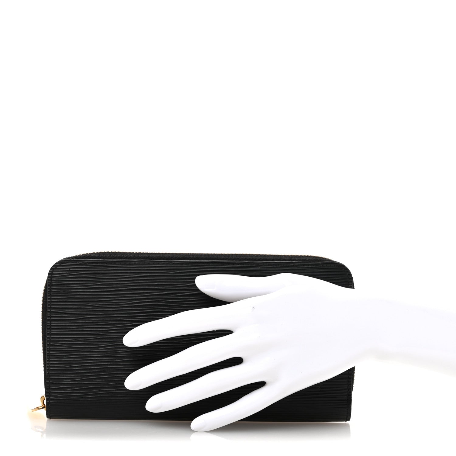 Louis Vuitton Epi Zippy Wallet Black 2 of 11