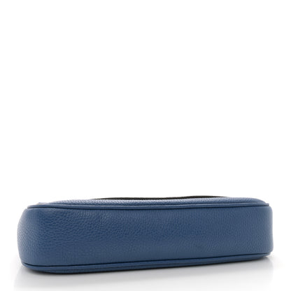 Gucci Pebbled Calfskin Medium Soho Flap Crossbody Caspian 4 of 10