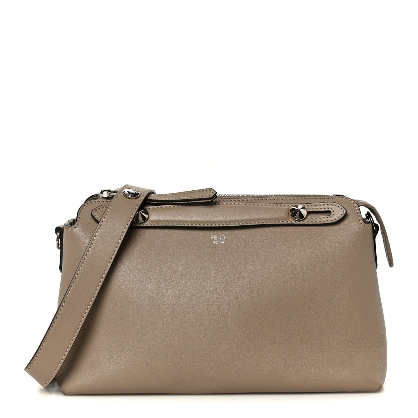 Vitello Dolce Medium By The Way Boston Bag Tortora