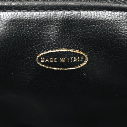 Chanel Caviar Vanity Cosmetic Case Black 8 of 10