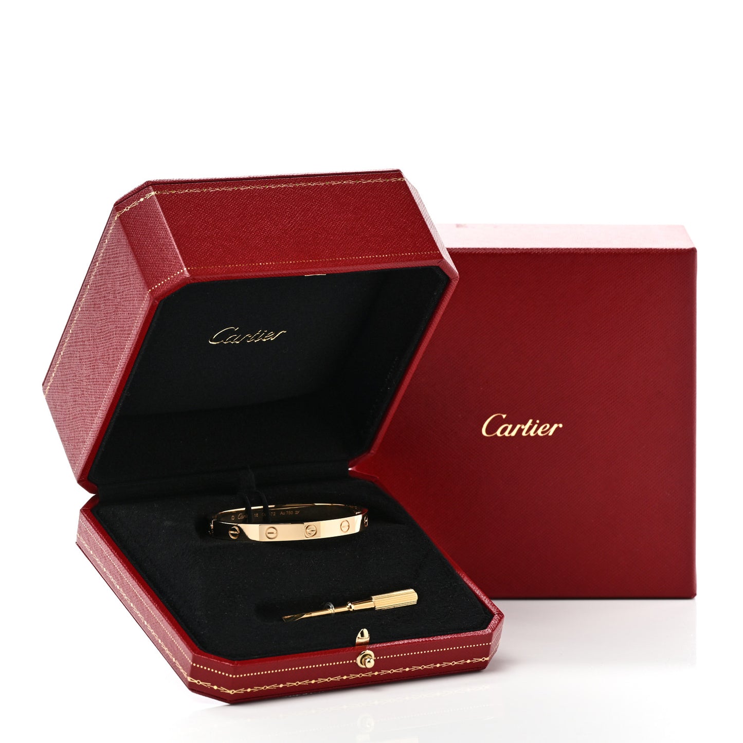 18k Yellow Gold Love Bracelet 16