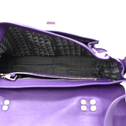 Proenza Schouler Lambskin Tiny PS1 Satchel Amethyst 5 of 11