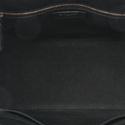 Saint Laurent Grained Calfskin Small Supple Sac De Jour Duffle Black 4 of 13