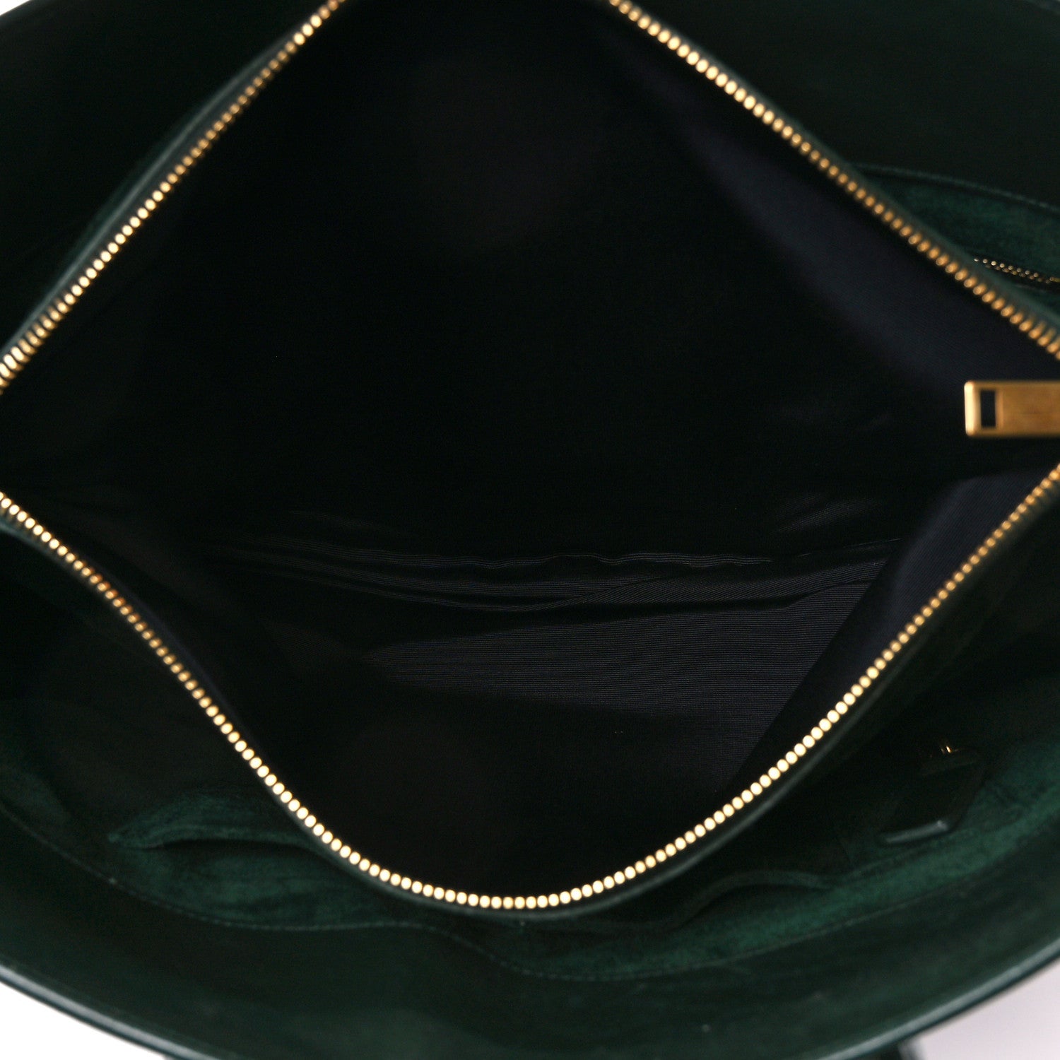 Saint Laurent Calfskin Large Sac de Jour Carryall Dark Green 6 of 16