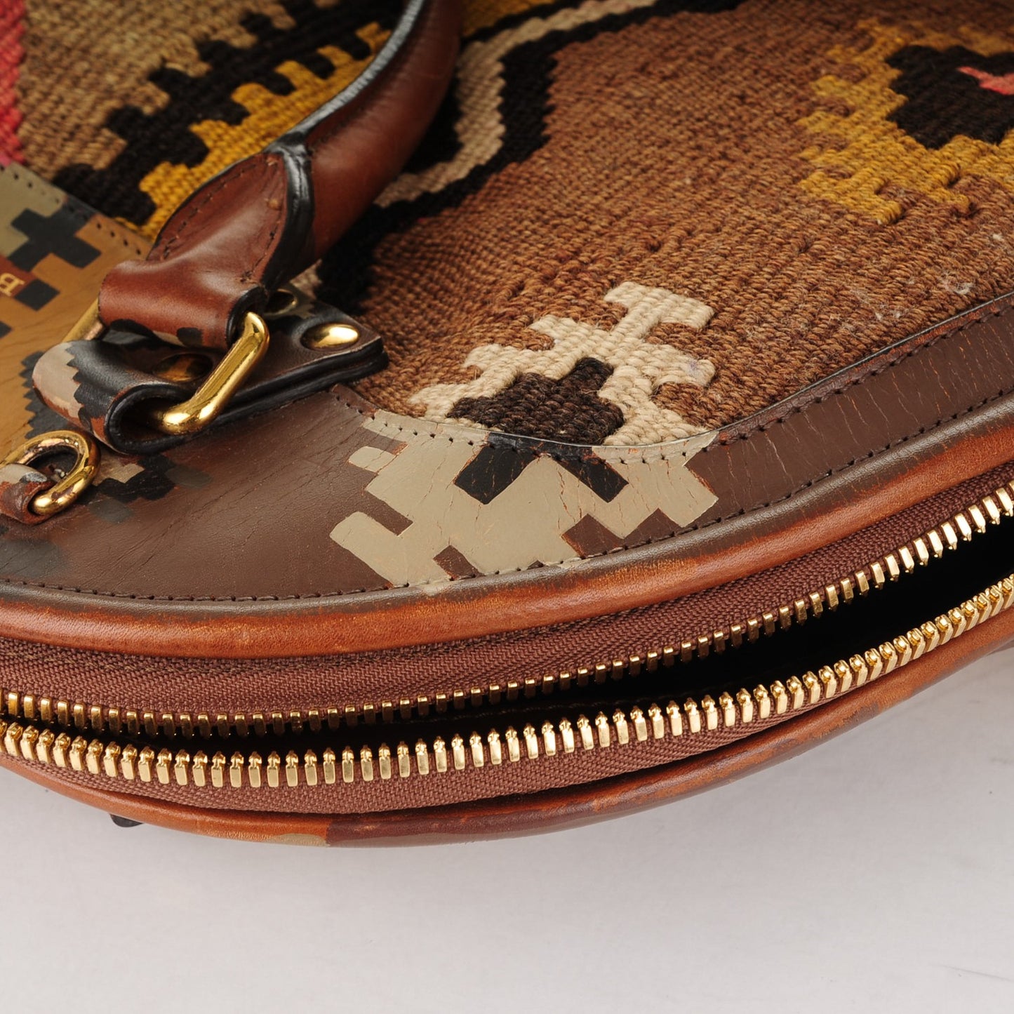 Prorsum Handpainted Tapestry Bloomsbury Brown Ochre