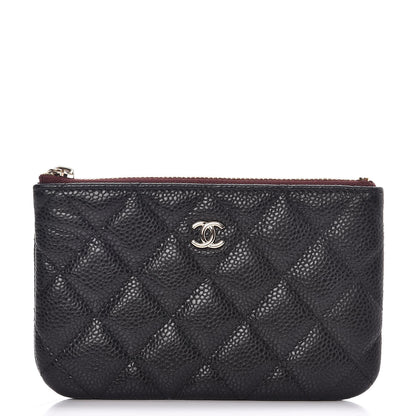 Chanel Caviar Quilted Small Cosmetic Case Black 1 of 8