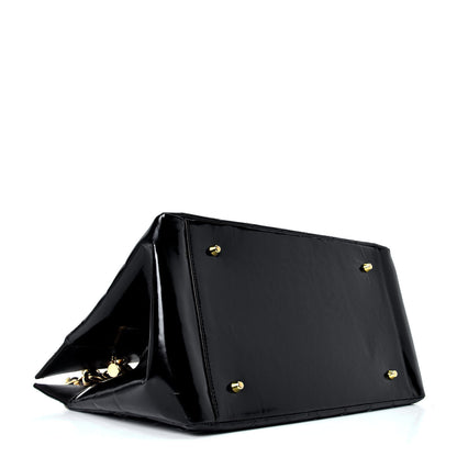 Chanel Patent Quilted Timeless CC Tote Black 3 of 4