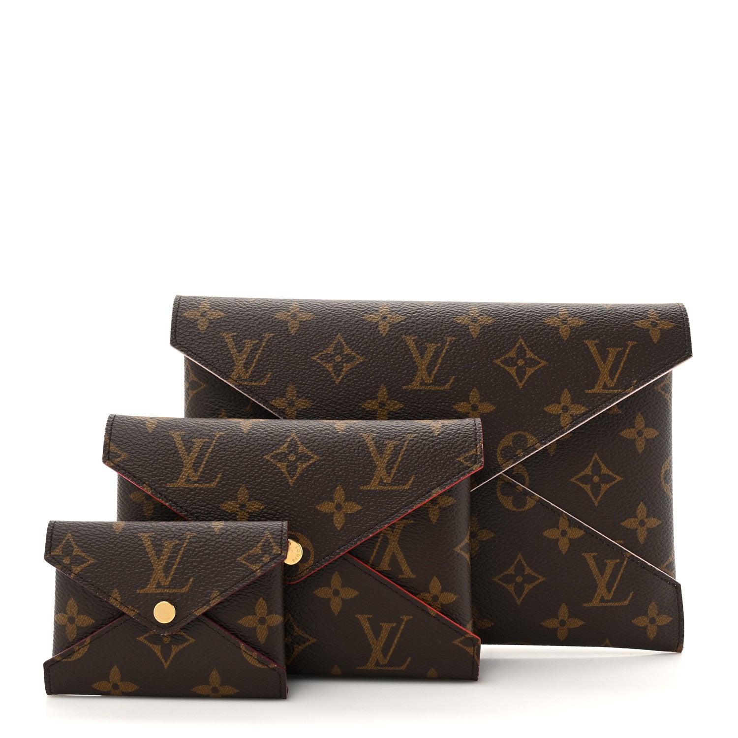 Louis Vuitton Monogram Kirigami Pochette Set 3 of 9