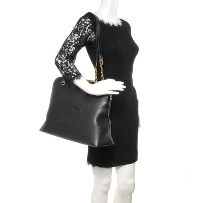 Chanel Caviar CC Shoulder Bag Black 2 of 8