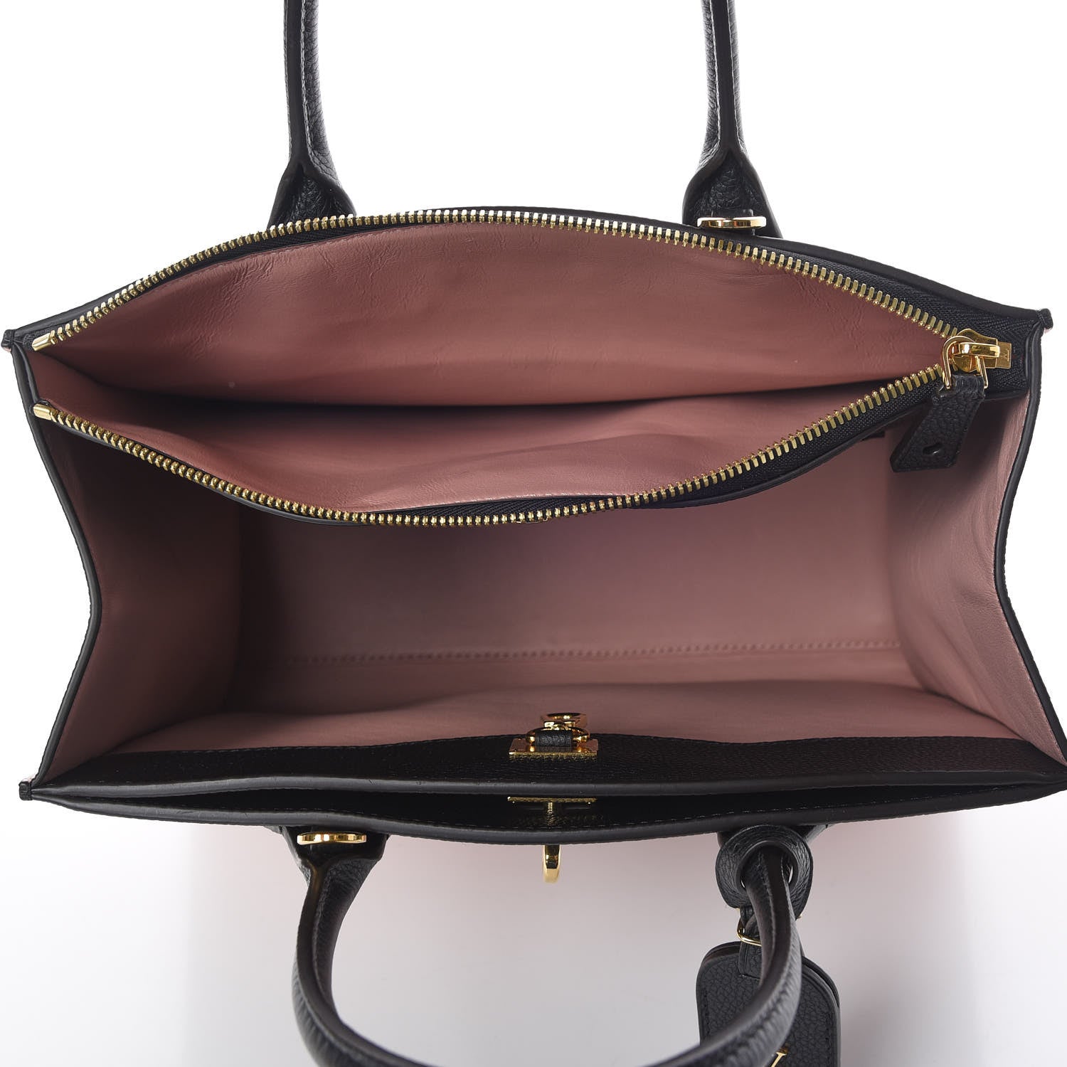 Louis Vuitton Calfskin City Steamer MM Magnolia Black 7 of 8