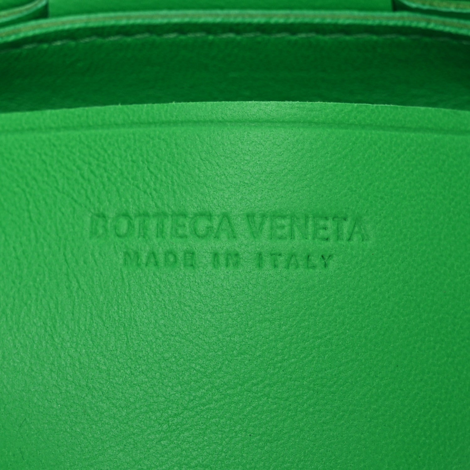Bottega Veneta Lambskin Maxi Intreccio Candy Cassette Crossbody Bag Green 6 of 12