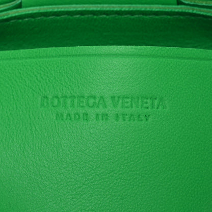 Bottega Veneta Lambskin Maxi Intreccio Candy Cassette Crossbody Bag Green 6 of 12