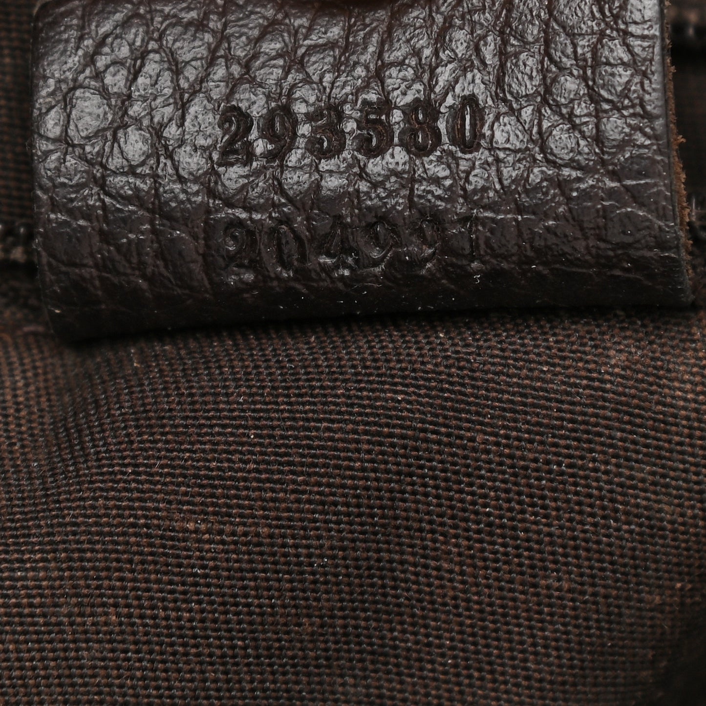Monogram Large Abbey Tote Dark Brown