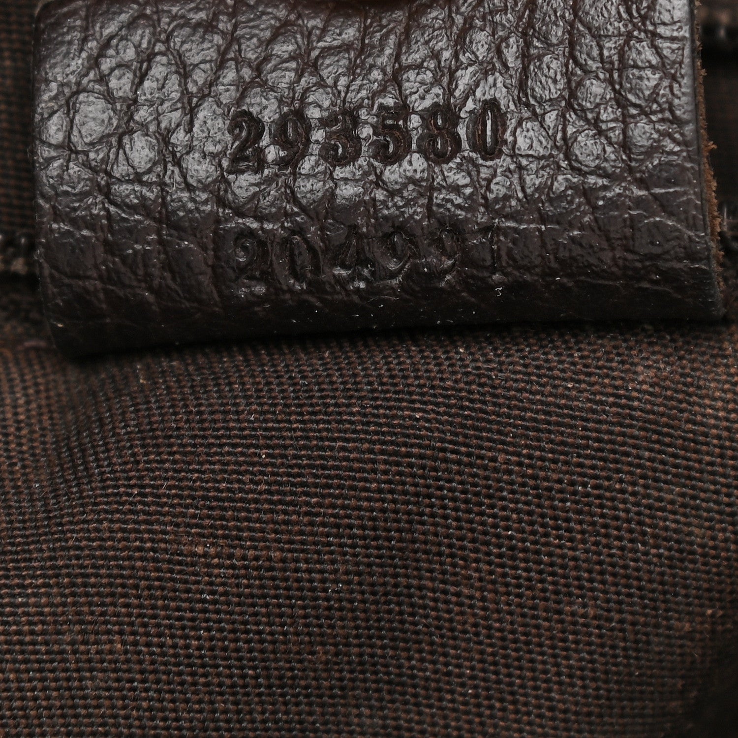 Gucci Monogram Large Abbey Tote Dark Brown 6 of 17