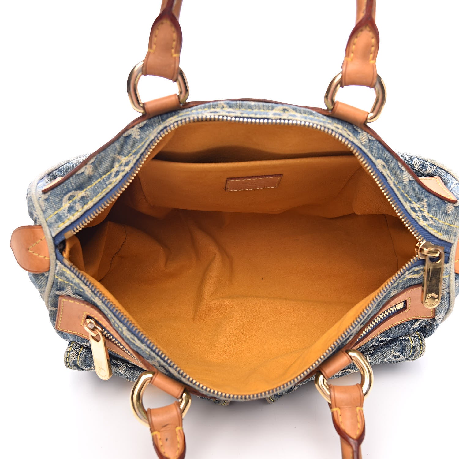 Louis Vuitton Monogram Denim Neo Speedy Blue 5 of 19