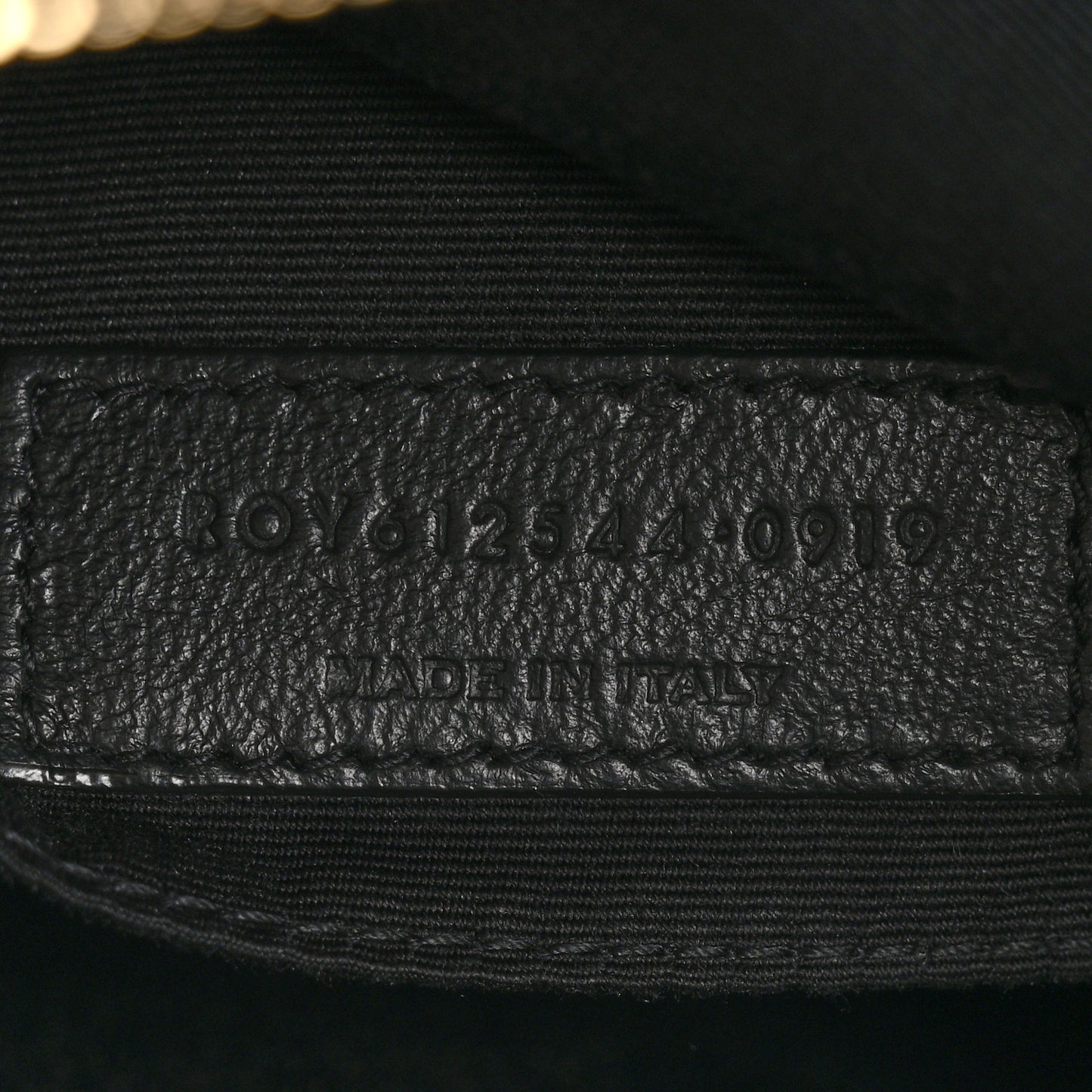 Calfskin Matelasse Monogram Lou Camera Bag Black
