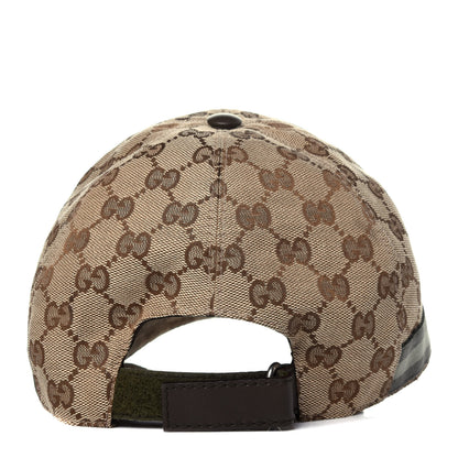 Gucci Monogram Web Baseball Hat XL Beige 2 of 9