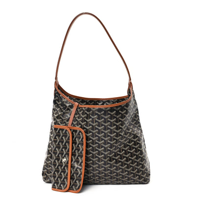 Goyard Goyardine Boheme Hobo Black Gold 3 of 12