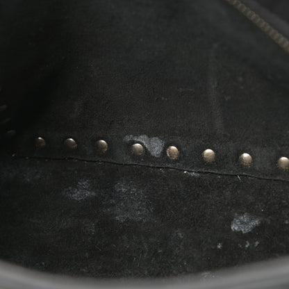Valentino Garavani Pebbled Calfskin Rockstud Camera Crossbody Bag Black 12 of 16