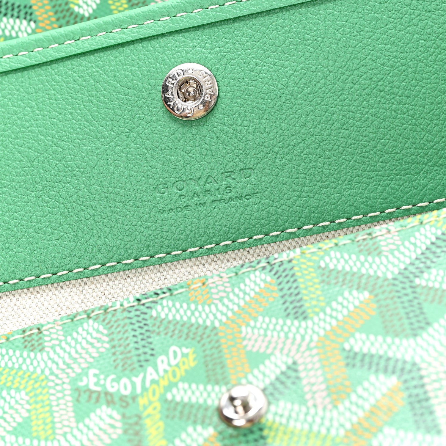 Goyard Goyardine Boheme Hobo Meadow Green 7 of 11