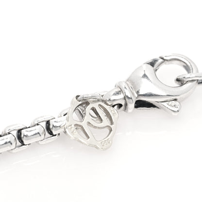 David Yurman Sterling Silver 14K Yellow Gold 3.6mm Medium Box Chain Necklace 72" 5 of 5