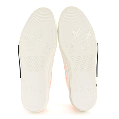 Christian Dior Technical Canvas Oblique Mens B23 Low Top Sneakers 46 White Orange 6 of 8