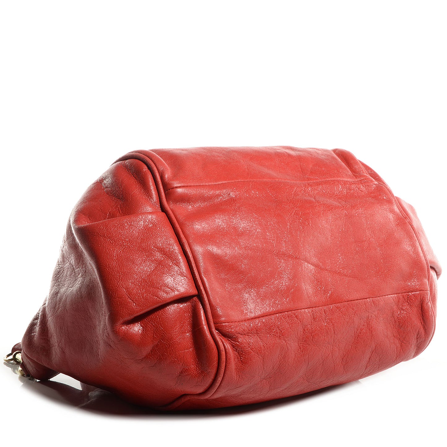 Leather Medium Ethel Satchel Lipstick