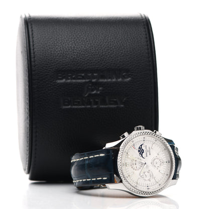 Breitling Stainless Steel Platinum Alligator 42mm Bentley Mark VI Automatic Watch P19362 11 of 12