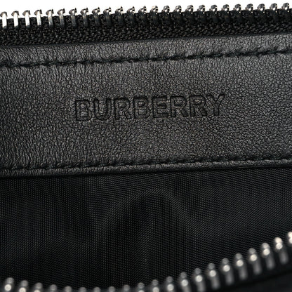 Burberry Nylon Edin Zip Pouch Black Brown 6 of 9
