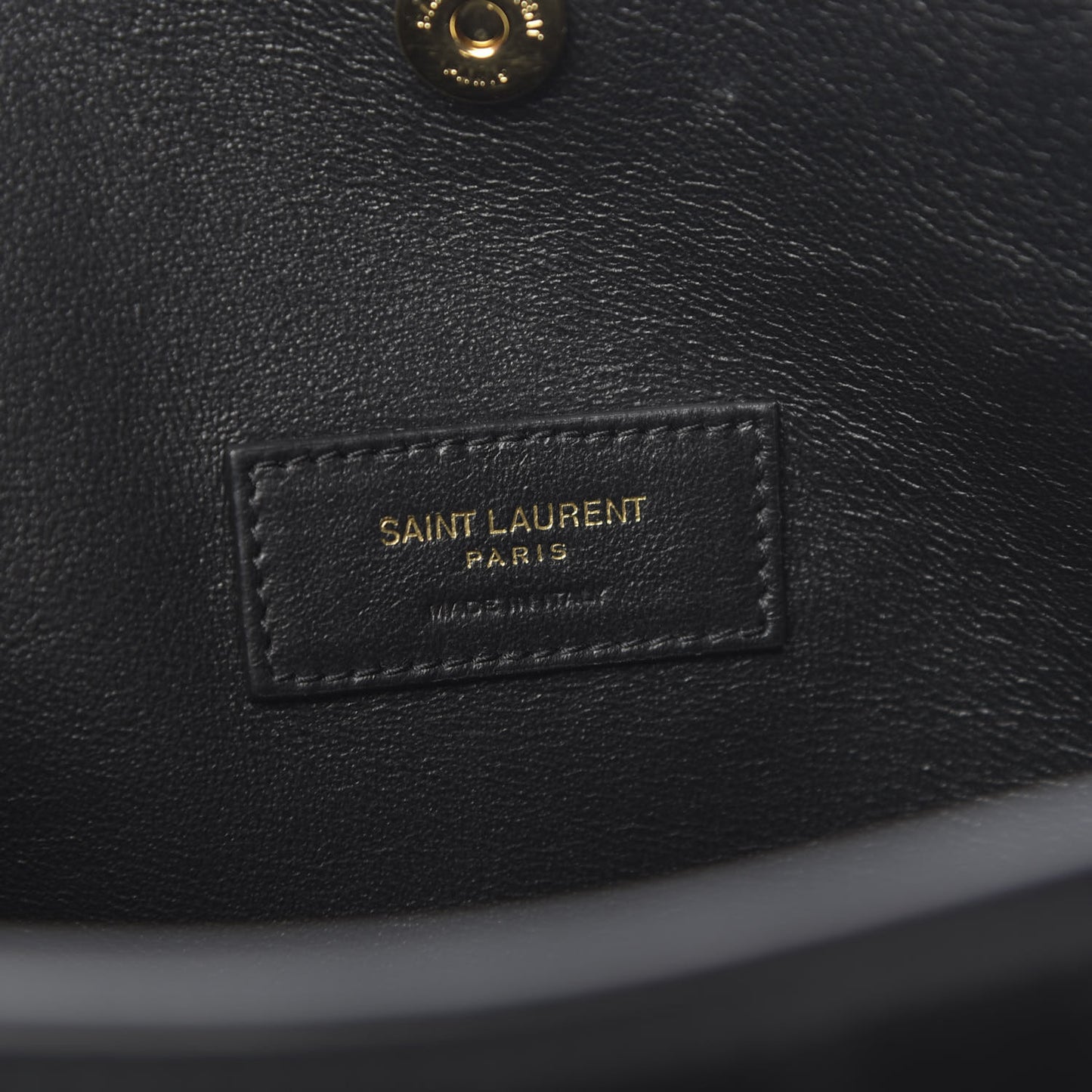 Suede Monogram Embossed Toy Shopping Bag Black