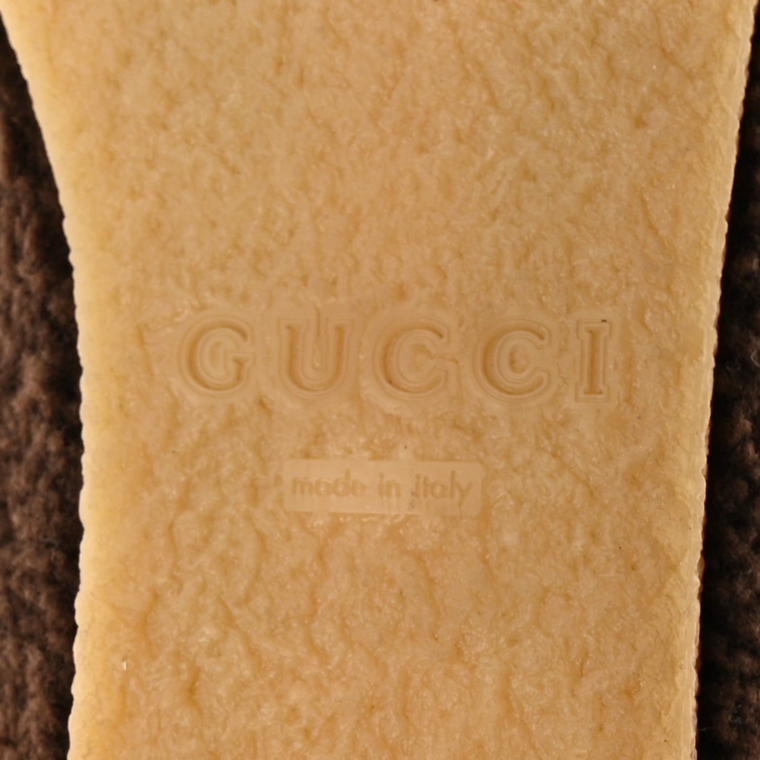 Gucci Merino Wool Mandala Goatskin Mens Horsebit Moccasin Loafers 8 Cocoa Amber Honey 5 of 13