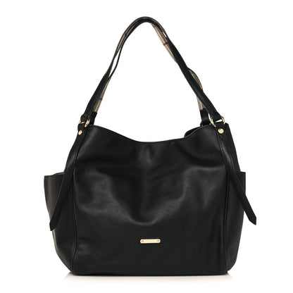 Burberry Calfskin Small Canterbury Tote Black 1 of 13