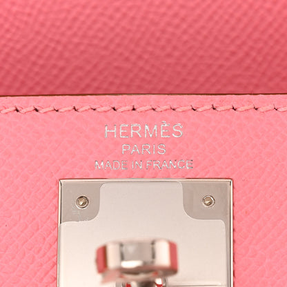 Hermes Epsom Kelly Sellier 28 Rose Confetti 6 of 11