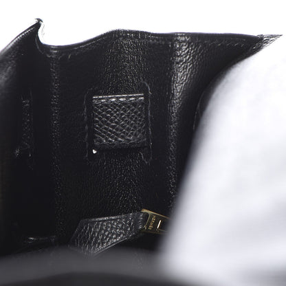 Hermes Epsom Kelly Sellier 32 Black 9 of 34