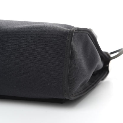 Hermes Military Toile Vache Hunter Herbag Zip PM 31 Black 11 of 11