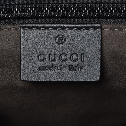 Gucci GG Supreme Monogram Single Buckle Backpack Beige Black 6 of 8