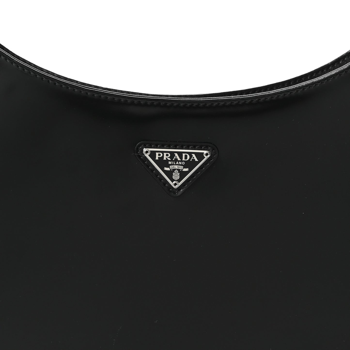 Spazzolato Cleo Shoulder Bag Black