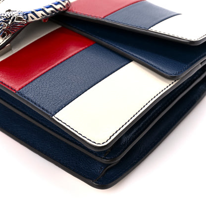 Gucci Goatskin Enamel Small Dionysus Shoulder Bag Red Blue White 11 of 11