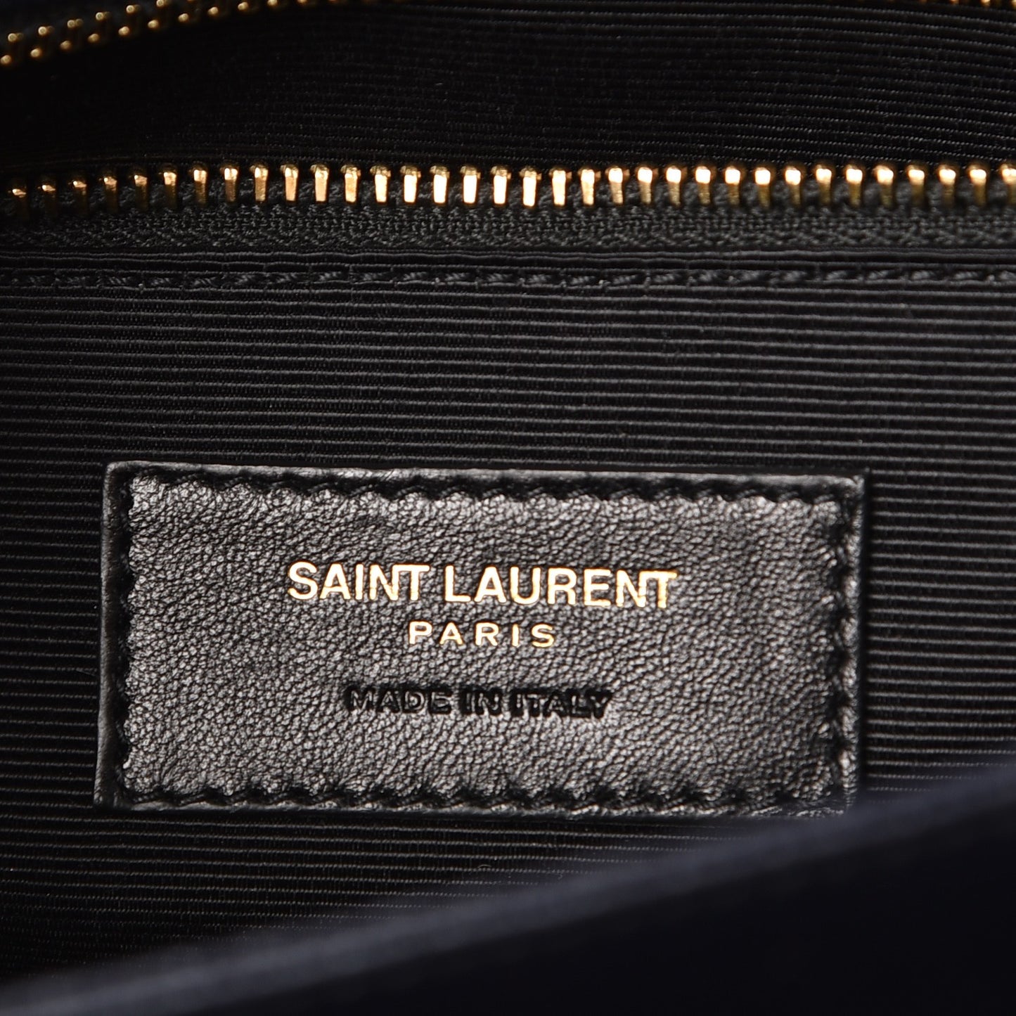 Textured Calfskin Medium Classic Monogram Universite Bag Navy
