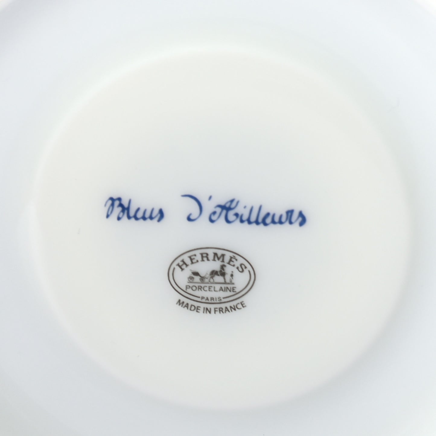 Porcelain Bleus d'Ailleurs Expresso And Saucer Set Of 2