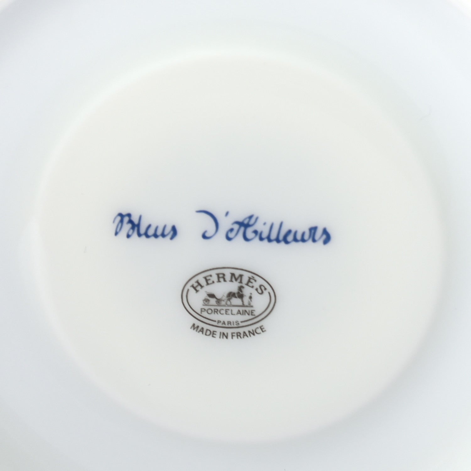 Hermes Porcelain Bleus d'Ailleurs Expresso And Saucer Set Of 2 4 of 7