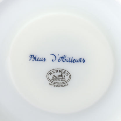 Hermes Porcelain Bleus d'Ailleurs Expresso And Saucer Set Of 2 4 of 7